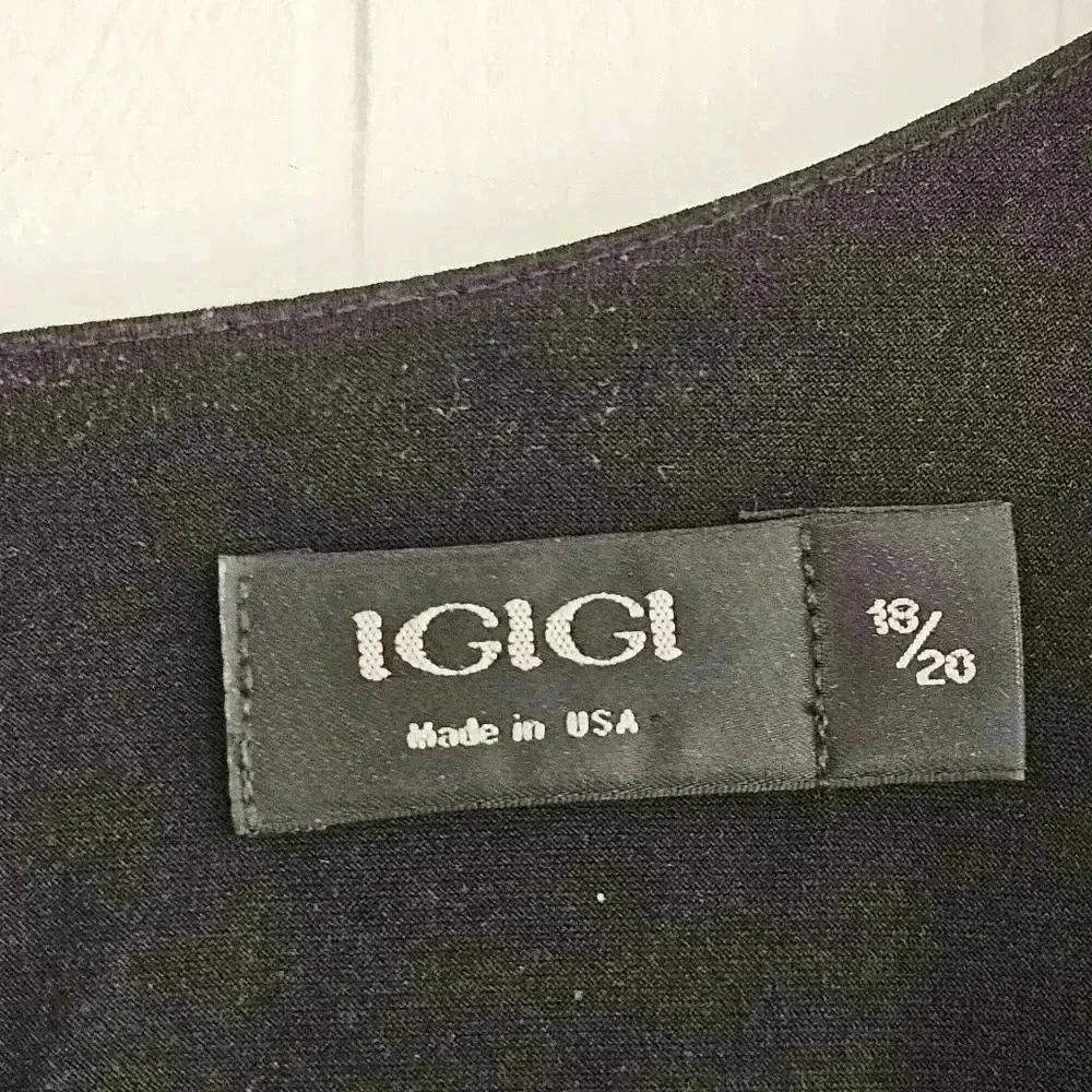 IGIGI Ekanta Black and Gold Beaded Maxi Sleeveless Empire Waist Dress  18/20 - Picture 9 of 16